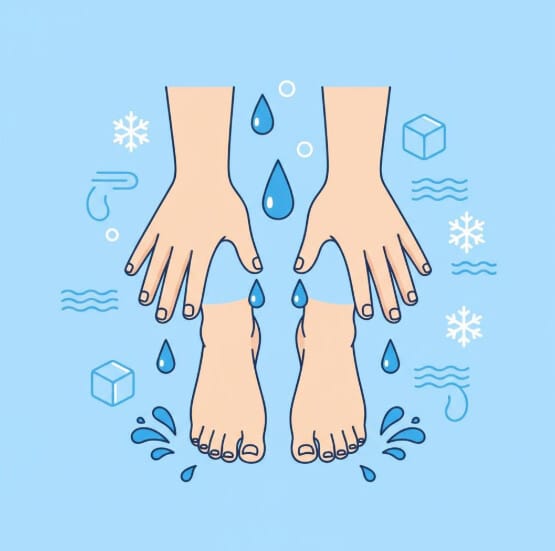 손발바닥 땀 과다